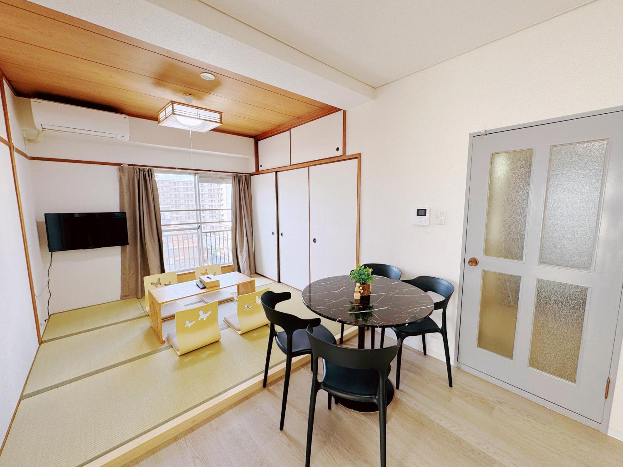 嵐 難波西 民宿 Bed And Breakfast โอซาก้า ภายนอก รูปภาพ