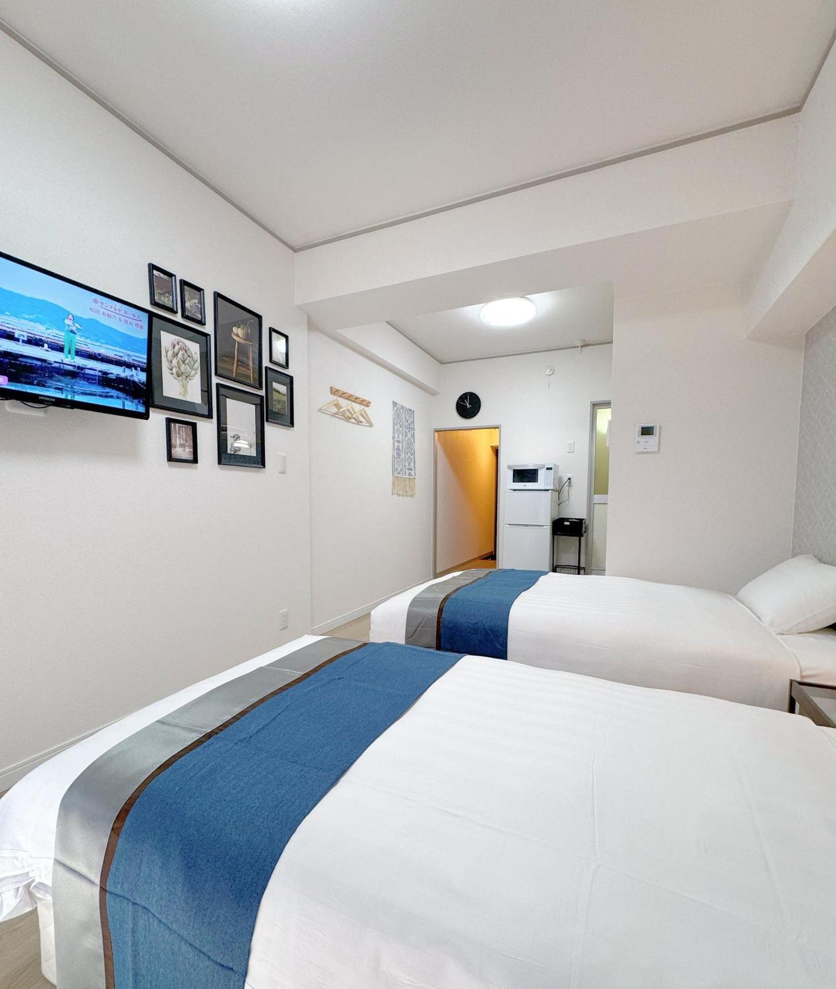 嵐 難波西 民宿 Bed And Breakfast โอซาก้า ภายนอก รูปภาพ
